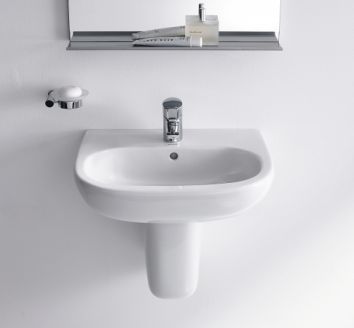 Duravit DCode 450 x 340 Cloakroom Basin w/ 1 Tap Hole