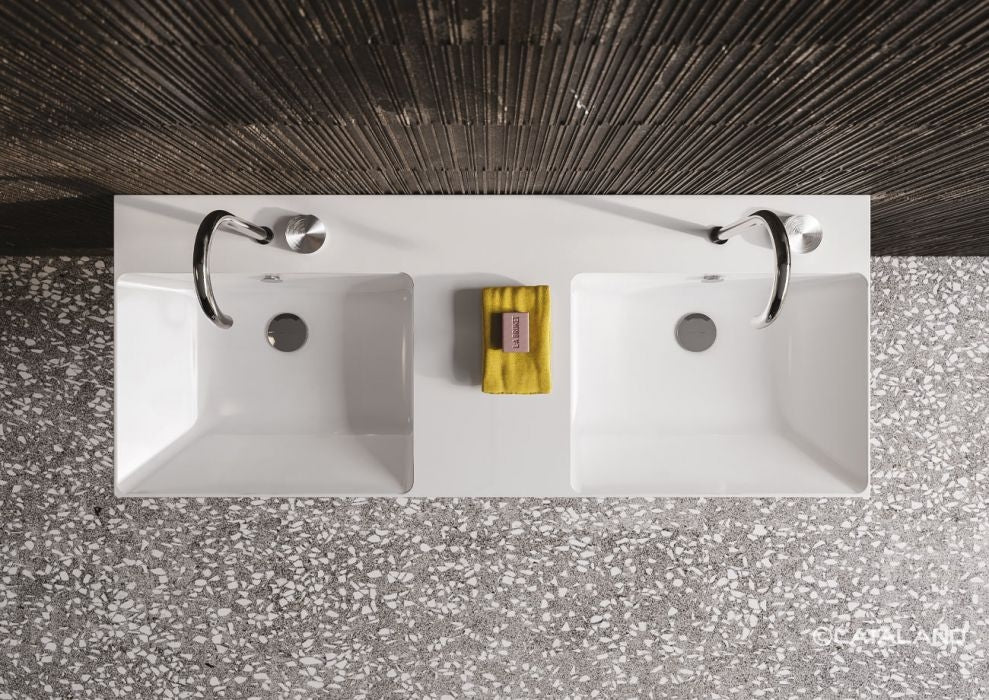 Elevate Your Space With Catalano Zero 125 Double-sink Basin