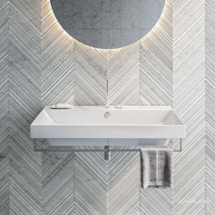 Catalano Zero 75 x 50 Wall Mounted Rectangular Basin
