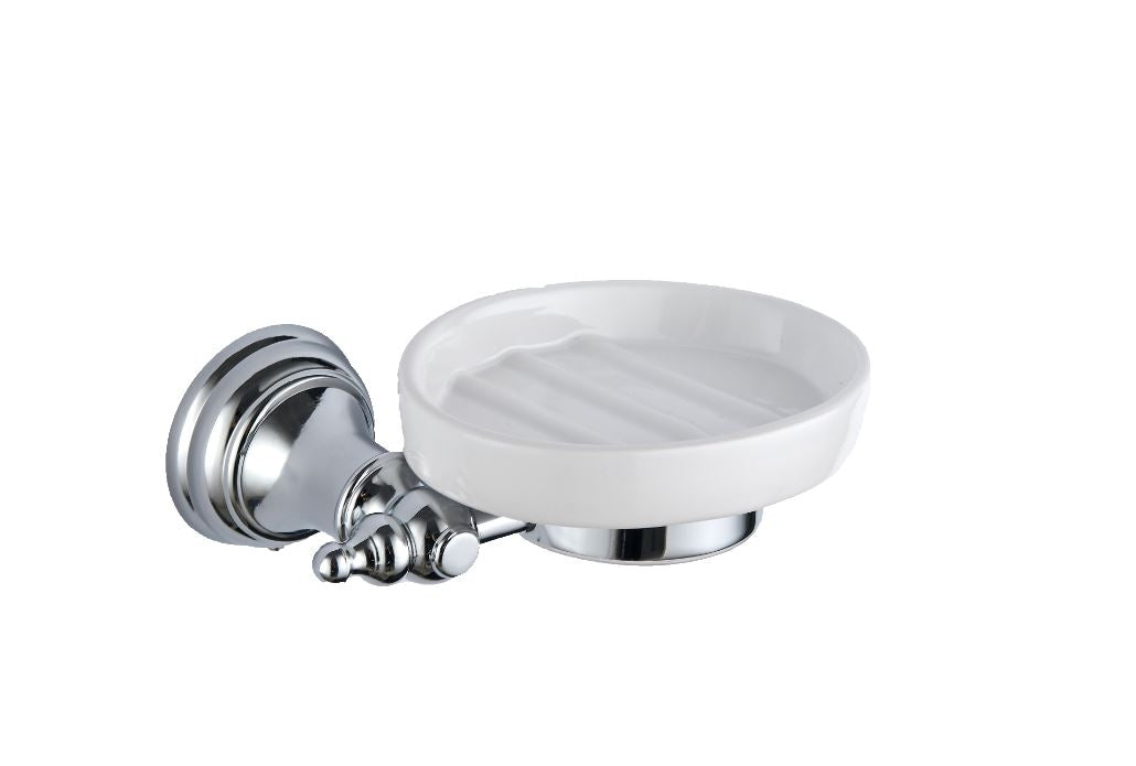 SW6 Astley Soap Dish in Chrome Finish for Bathroom