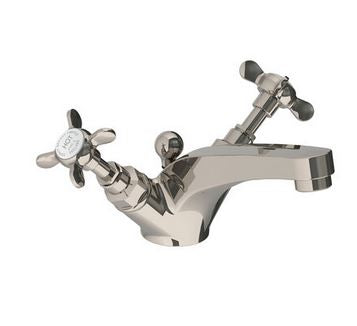 Lefroy Brooks Classic Monobloc Basin Mixer With Pop Up Waste (choose finish)