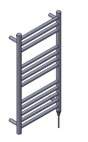 Stainless Steel Heated Towel Rail 800 x 400mm Electric Only