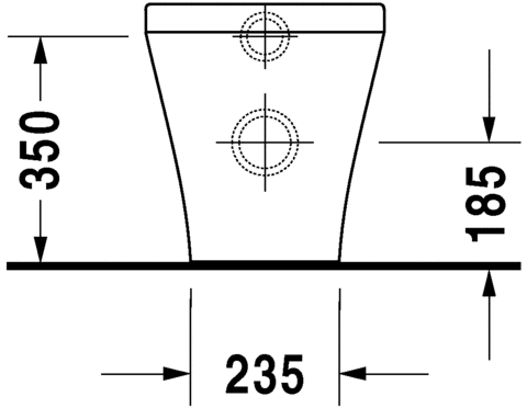 Discover Duravit Durastyle Back To Wall WC Pan for Bathrooms