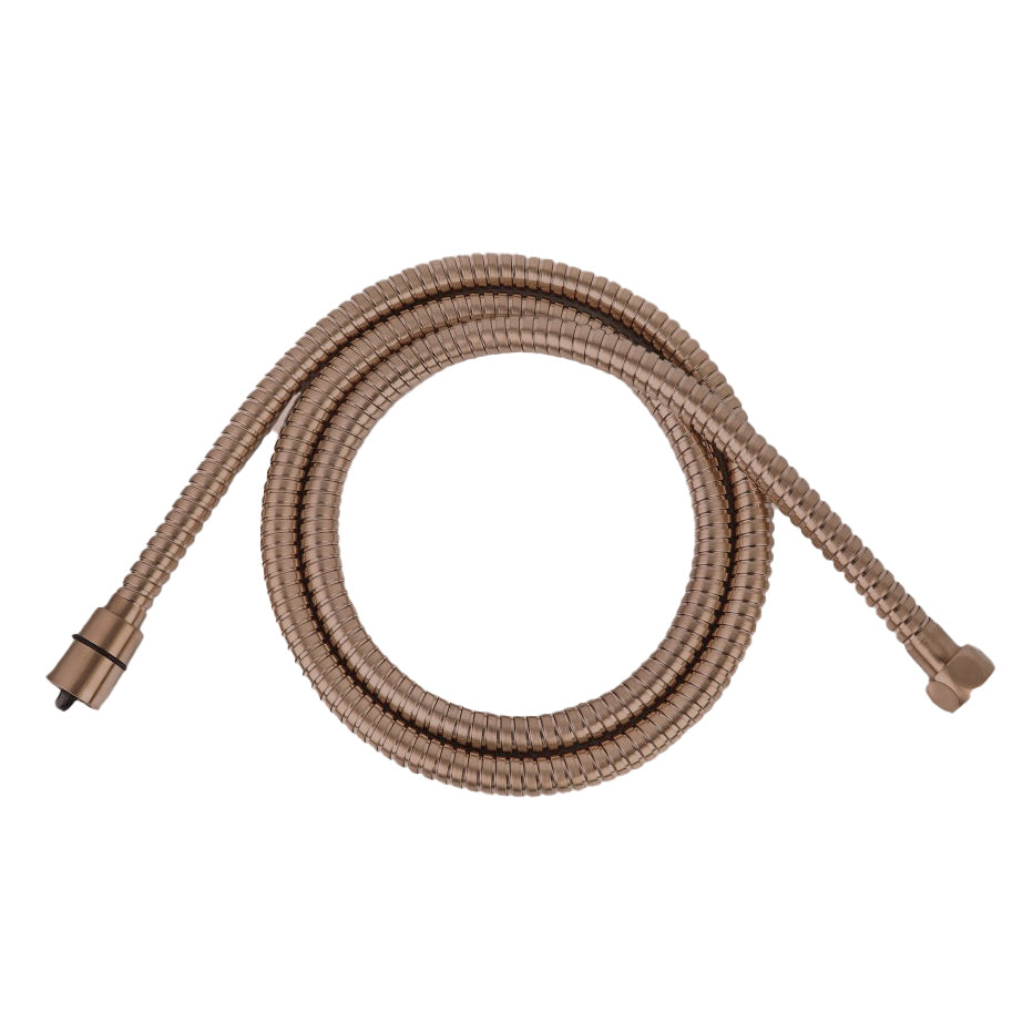 Just Taps Plus Vos 1.5m Metal Hose Brushed Bronze