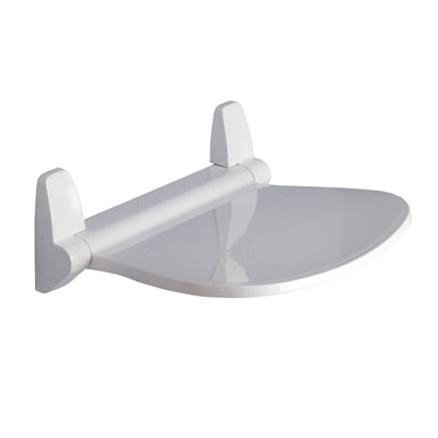 Bathroom Origins Sound White Folding Shower Seat