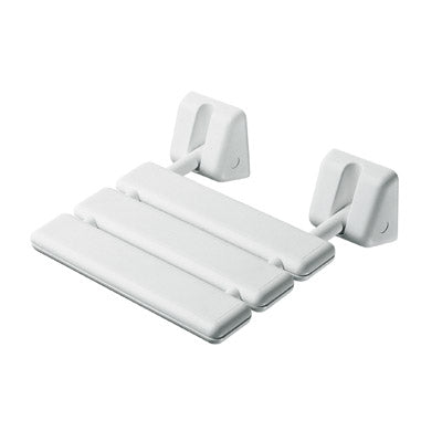 Bathroom Origins White Folding Shower Seat