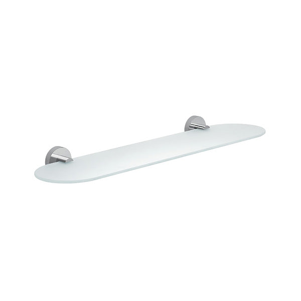 Bathroom Origins Eros Chrome Glass Shelf 530mm