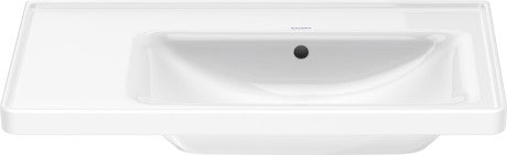 Duravit D-Neo with overflow Furniture washbasin asymmetric, 800 mm