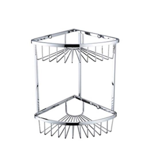 2 Tier Wire Basket Chrome