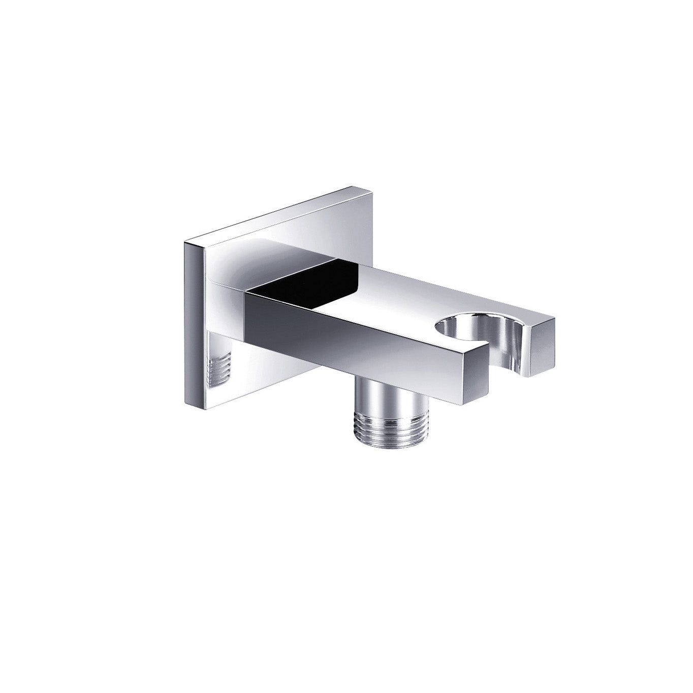 Just Taps Plus Square Minimalist Wall Outlet and Holder