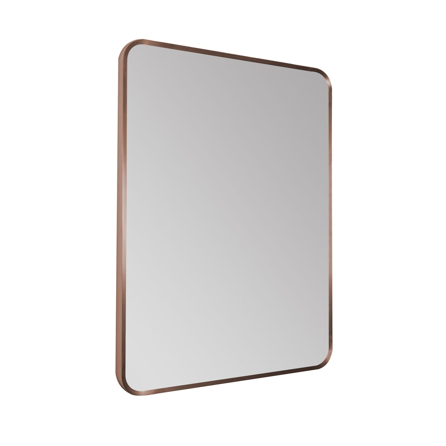 Just Taps Plus Hix 600 X 800mm Mirror Without Light Brushed Bronze