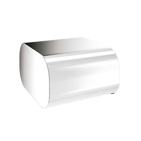 Bathroom Origins Outline Chrome Toilet Roll Holder with Flap