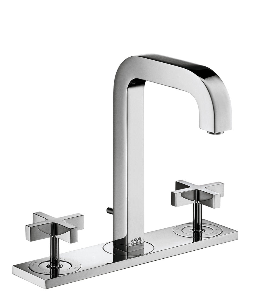Hansgrohe Axor Citterio 3-Hole Mixer, Handles, Plate, Spout