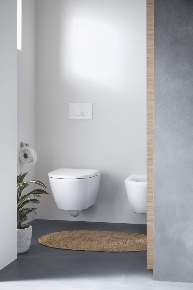 Duravit D-Neo Toilet set wall mounted Compact Duravit Rimless