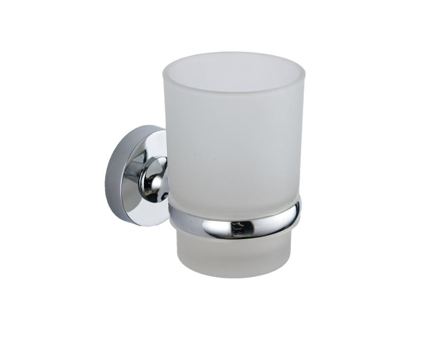 SW6 Plan Tumbler and Holder Set for Bathroom in Chrome