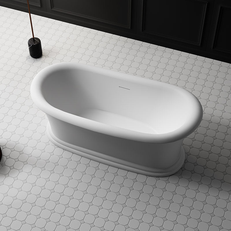 Luxe York 1700 Traditional freestanding Acrylic Bath