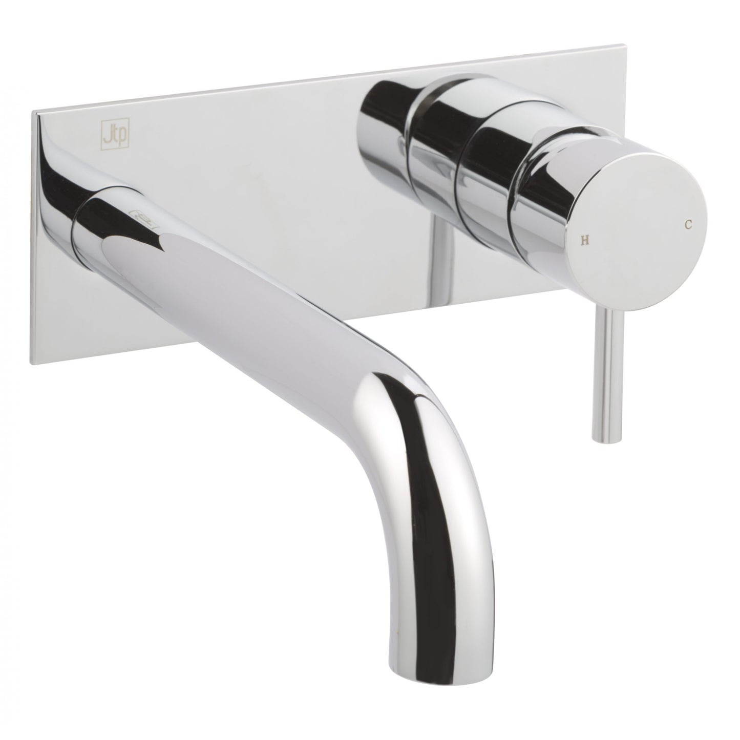 Just Taps Plus Florence Single Lever Wall Mounted Basin Mixer Spout