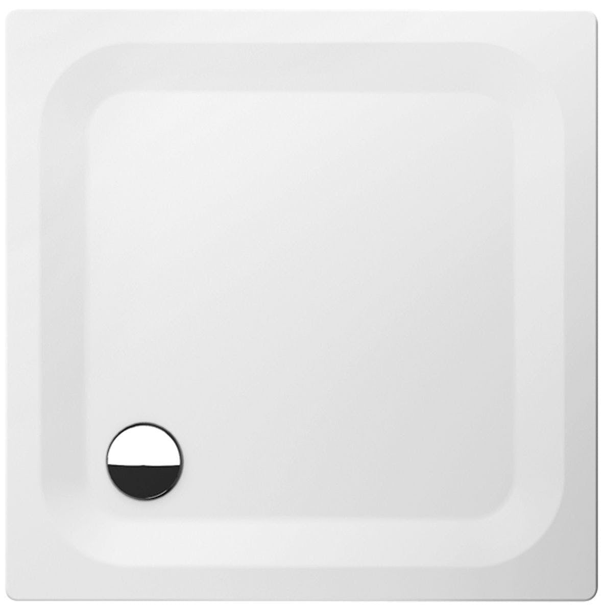 Bette 900 X 600 X 65mm Rectangular White Enamelled Steel Shower Tray