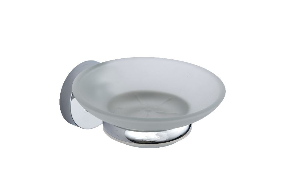 SW6 Plan Wall Mounted Soap Dish in Chrome for Bathroom