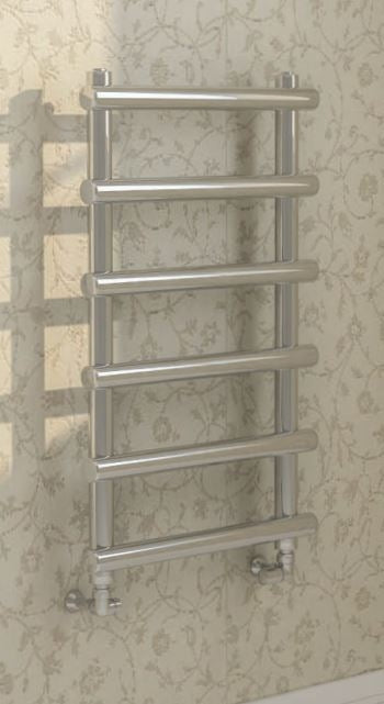 1150 X 500mm Tube Designer Chrome Heated Towel Rail