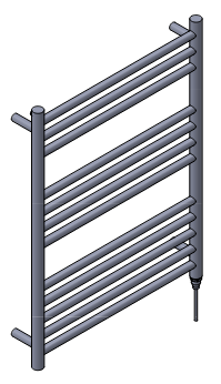 Stainless Steel Heated Towel Rail 800 x 600mm
