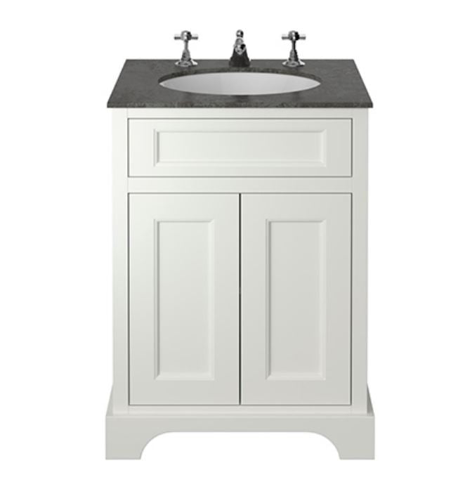 Wilton 600mm Freestanding Vanity Chantilly