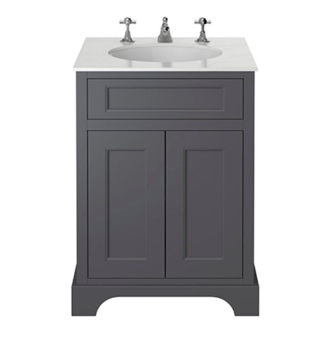 Wilton 600mm Freestanding Graphite