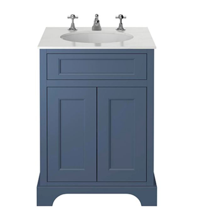 Wilton 600mm Freestanding Maritime Blue