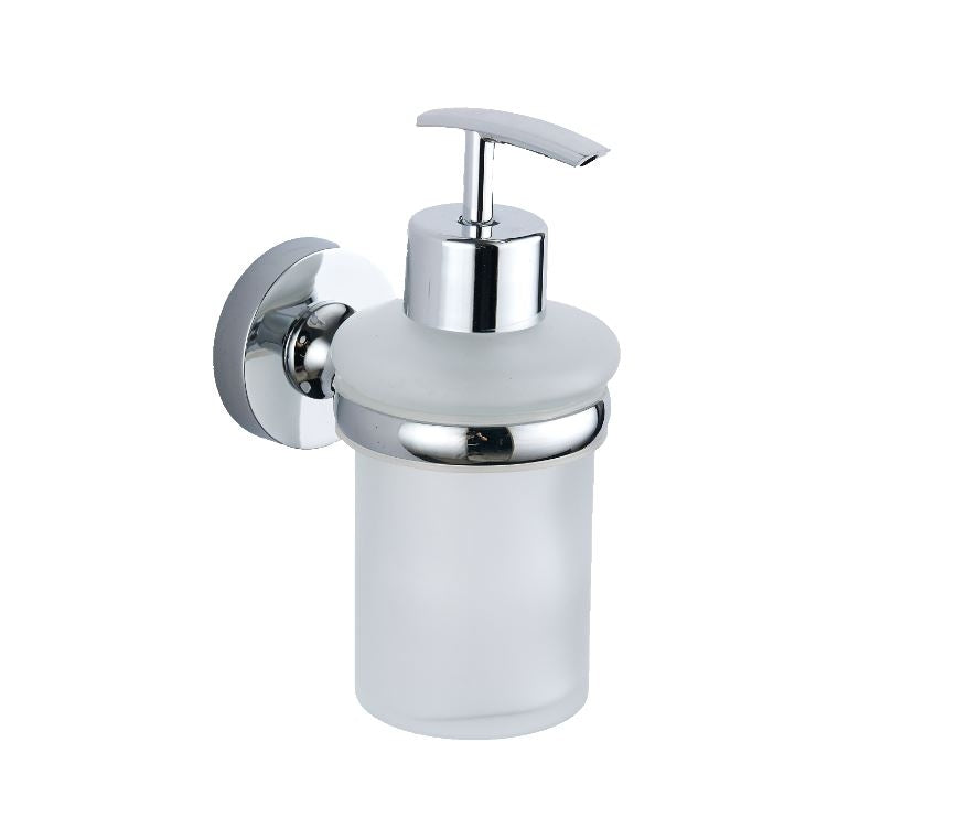 SW6 Plan Soap Dispenser and Holder in Chrome Finish