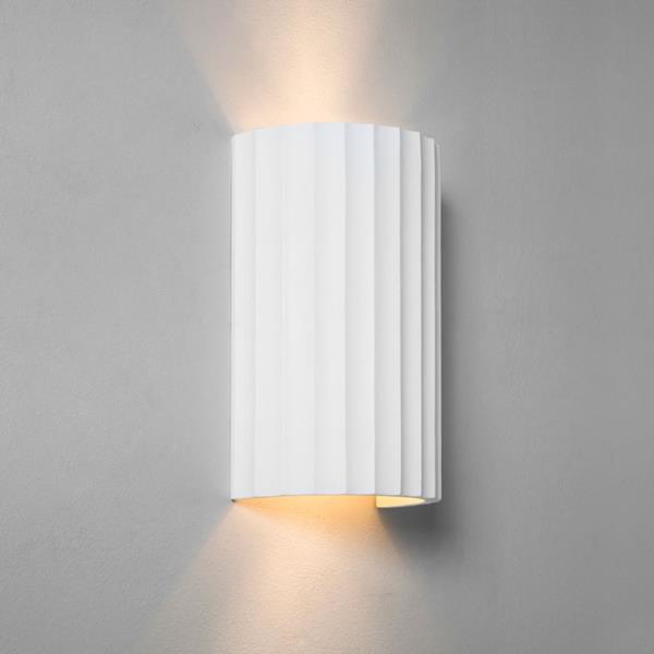Astro Lighting Kymi 220 Up & Down Wall Light White Plaster Finish