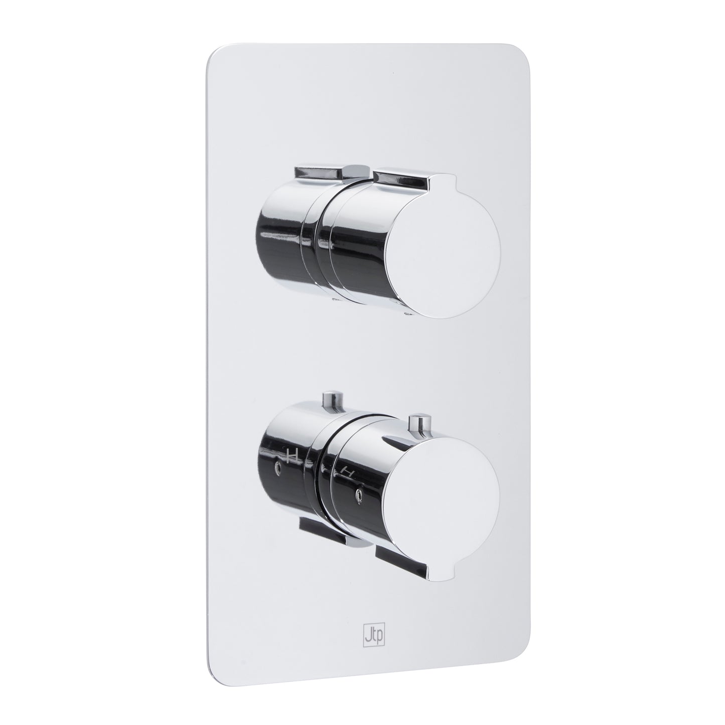 Just Taps Plus Curve Thermostatic 3 Outlets Concealed Shower Valve
