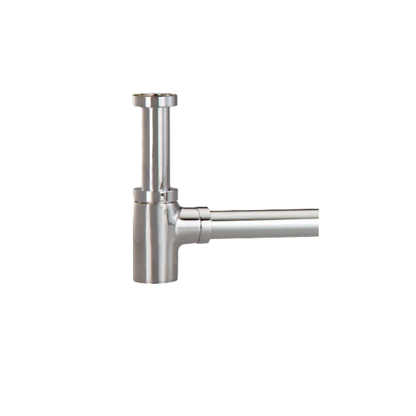 Just Taps Plus Mini Bottle Trap for Vanity Basin and Bidets with 300mm, Extension Pipe