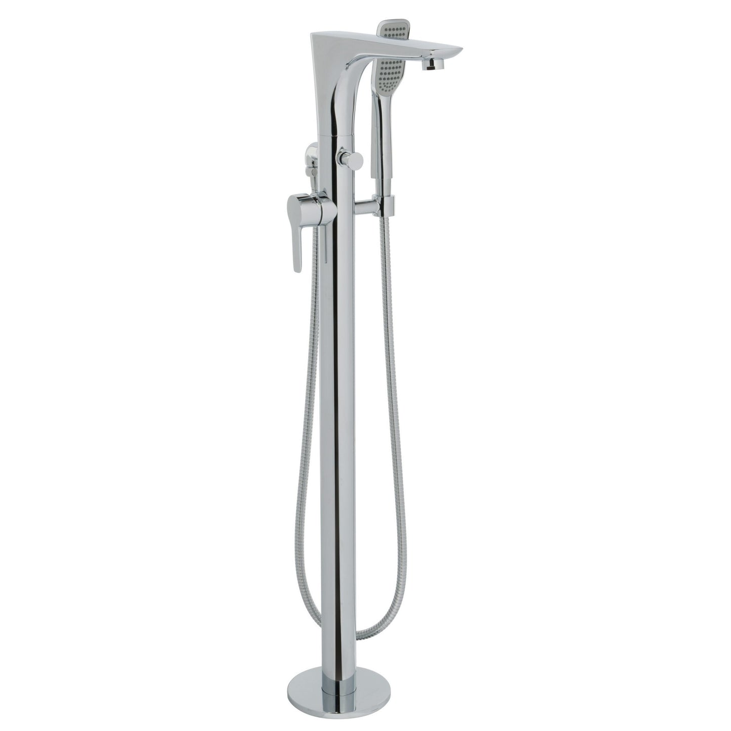 Just Taps Plus Amore Floor Standing Bath Shower Mixer with Kit