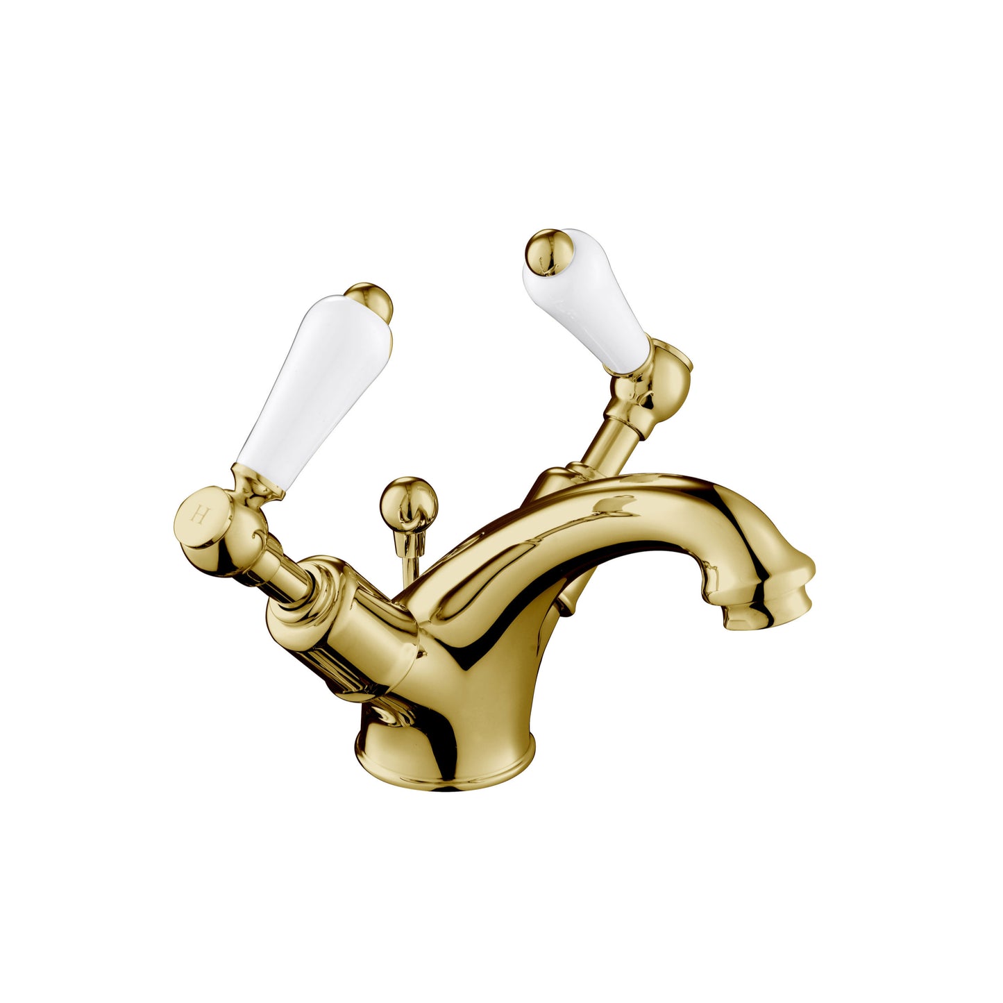 Just Taps Plus Grosvenor Basin Mixer with Pop Up Waste