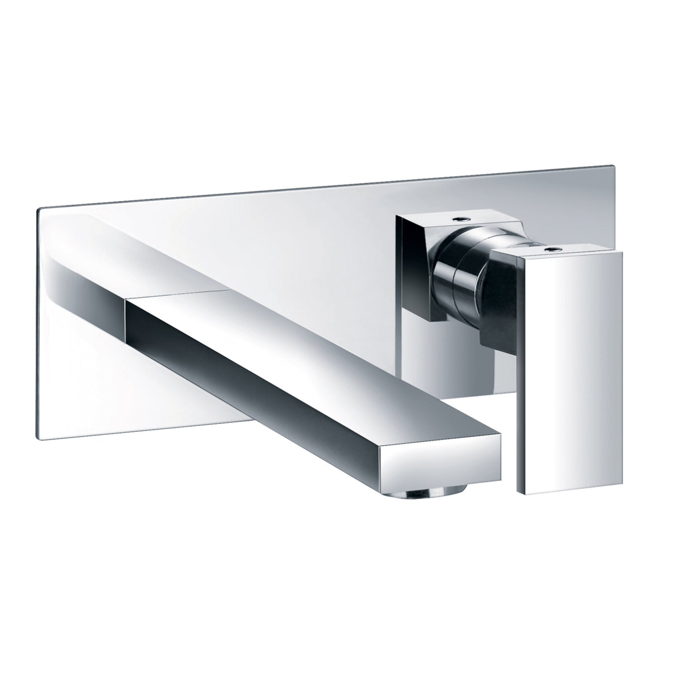 Just Taps Plus Athena Single Lever Wall Mounted Basin Mixer