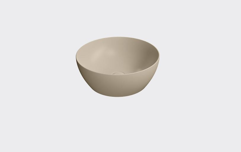 GSI Pura 420 x 420mm Countertop Basin Matt Creta
