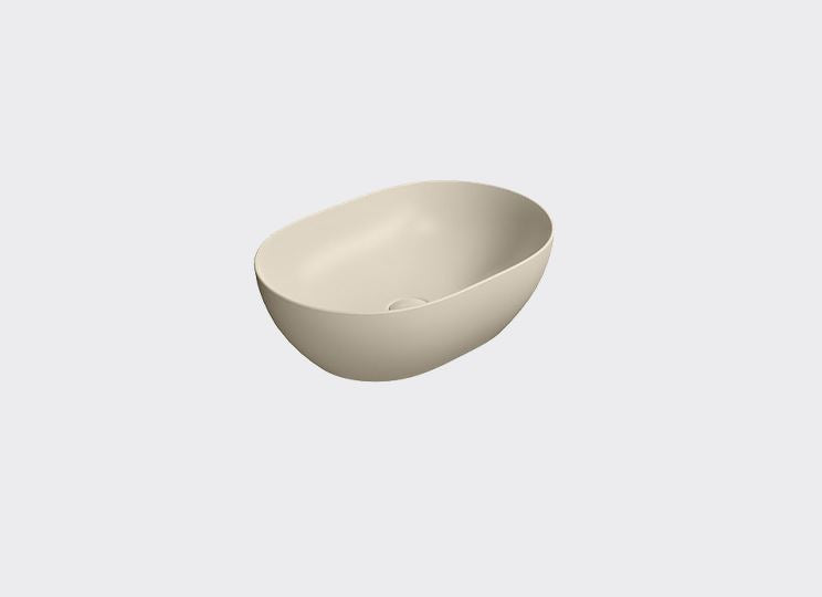 GSI Pura Countertop Basin 500 x 350mm Matt Creta