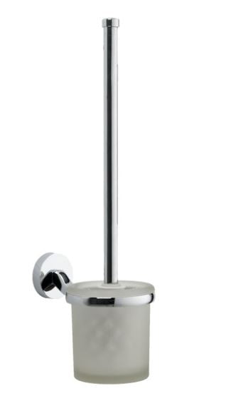SW6 Plan Toilet Brush & Holder in Chrome Finish for Bathroom