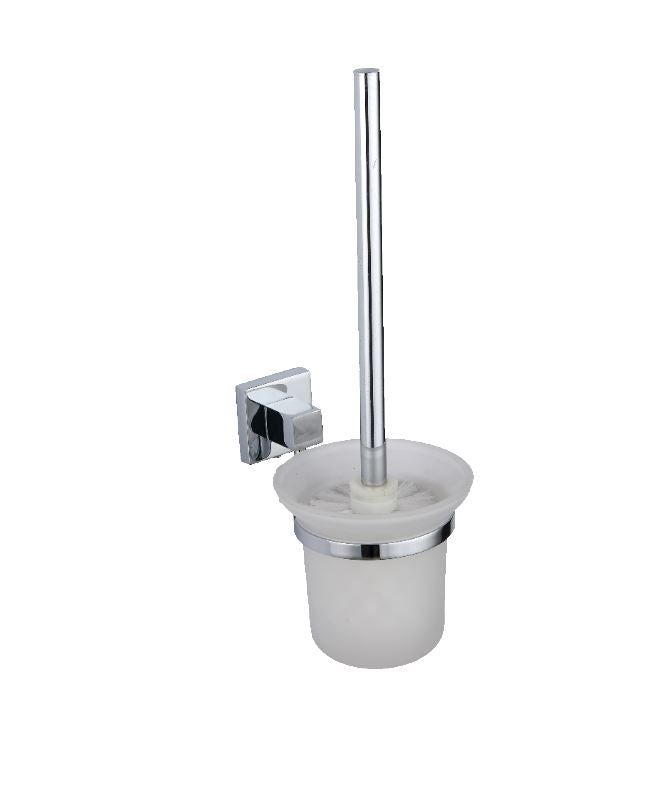SW6 Pure Toilet Brush & Holder in Chrome Finish for Bathroom