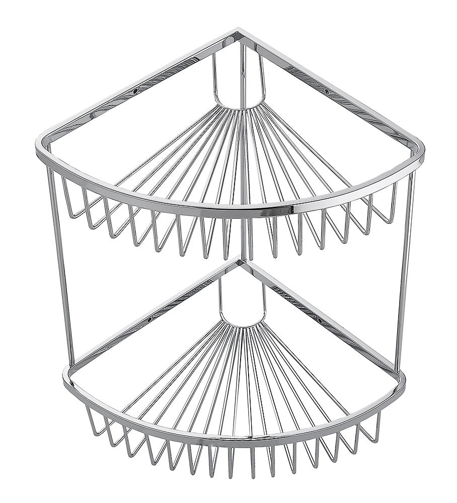 Maximize Your Space with SW6 Wire Double Corner Basket