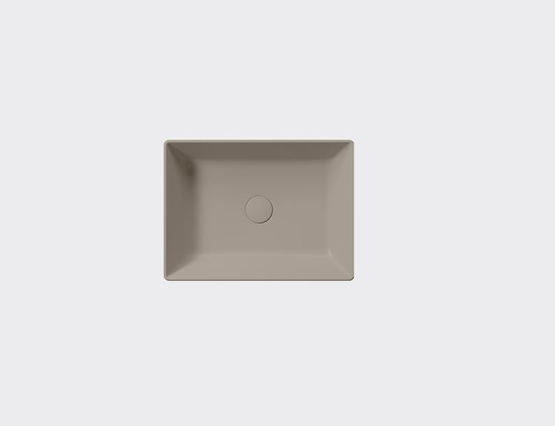 GSI Kube X Design 500 x 370mm Counter Top Basin Matt Tortora