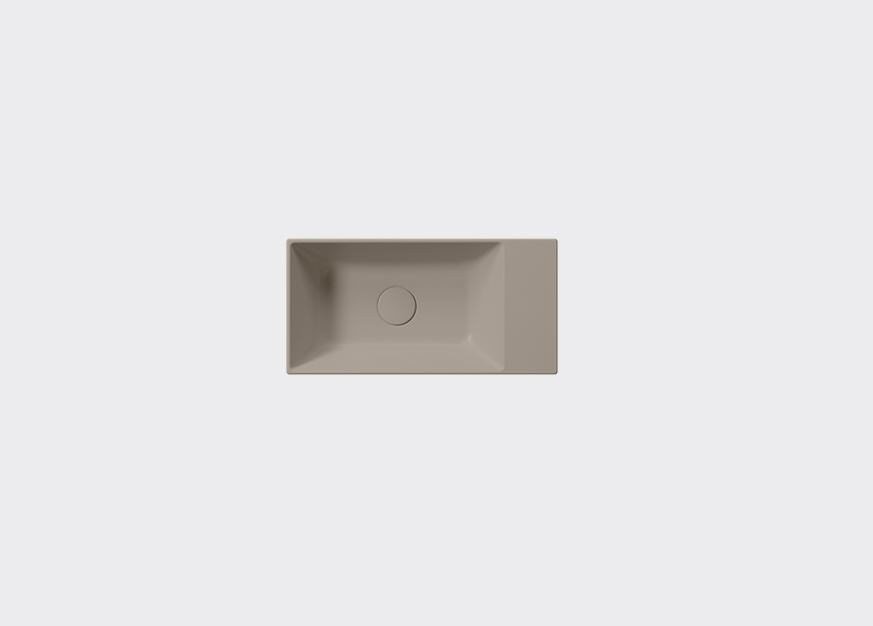 GSI KUBE X Basin 500 x 250mm Matt Tortora