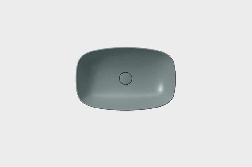 GSI Nubes Basin Counter Matt Agave 600 x 380mm