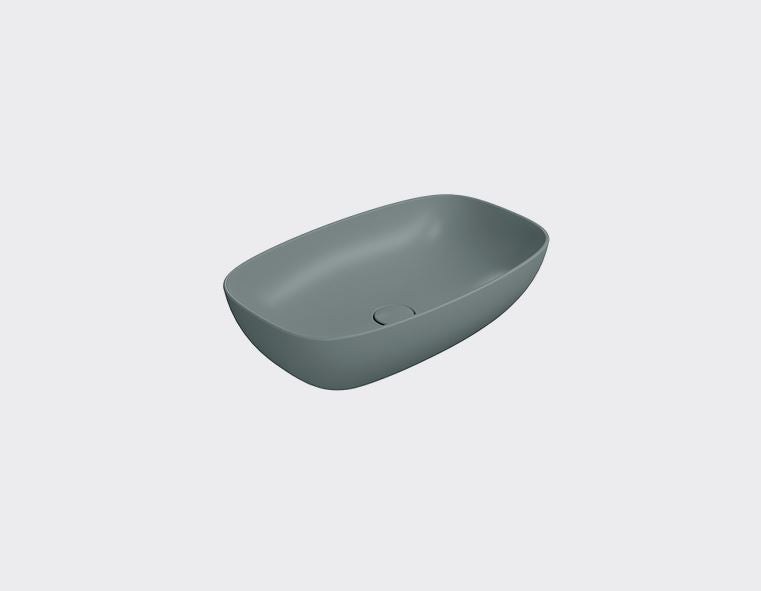 GSI Nubes Basin Counter Matt Agave 600 x 380mm