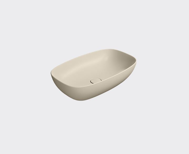 GSI Nubes Basin Counter Matt Creta 600 x 380mm