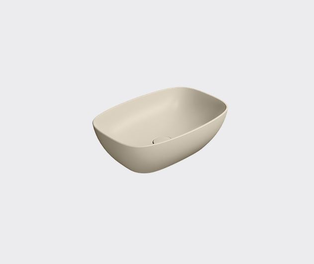 GSI Nubes Basin Counter Matt Creta 500 x 350mm