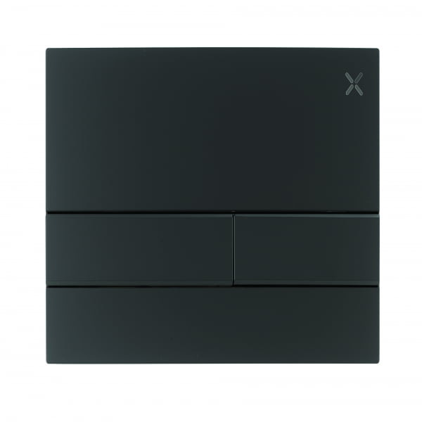 Crosswater Arena Black Flush Plate to Add s Modern Flair