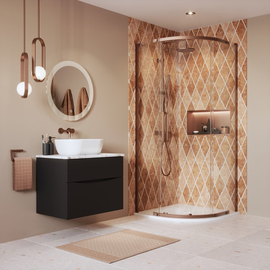 Crosswater Asura 8mm Quadrant Single Door