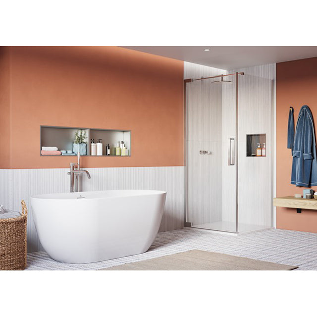 Crosswater Asura 8mm Infold Door with Side Panel