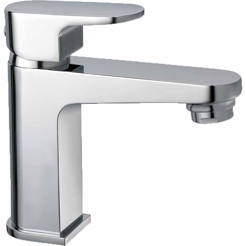 Just Taps Plus Base Basin Mixer with Click Clack Waste